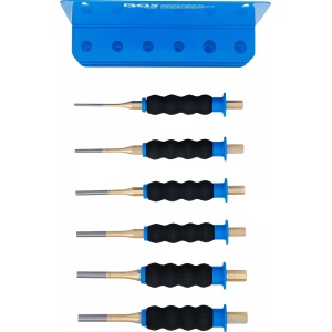 Set dornuri 3 - 8 mm cu mansoane de protectie pentru maini, lungime 180 mm, 6 piese, B-74591 - Img 4