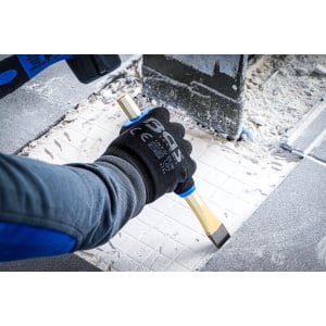 Set dornuri, dalti si punctatoare cu protectie pentru maini, 13 piese, BGS 74596 - Img 2