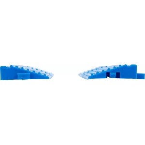 Set elemente marginale pentru gresie din plastic sistem de clic 400 x 55 x 15 mm 10 piese, BGS 74547 - Img 6
