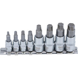 Set extractoare de suruburi cu cap Imbus 3 - 10 mm, antrenare 6,3 mm (1/4") si 10 mm (3/8"), 8 piese , BGS 6847 - Img 1