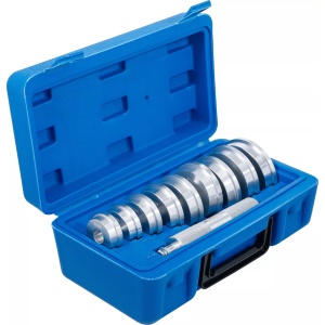 Set flanse pentru montat / demontat simeringuri, inele de etansare, 10 piese, BGS 1522 - Img 2