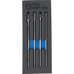 Set freze HSS, extra lungi, 4 piese, BGS 101 - Img 3