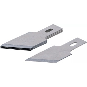 Set lame pentru cutter de razuit BGS 364 | 0.6 x 16 mm x 53° | 5 pcs., BGS 364-16x53 - Img 1