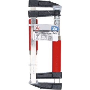 Set menghine rapide, 150 x 50 mm, 2 piese, BGS DIY 1842 - Img 3