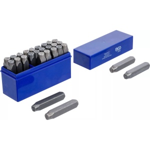 Set pansoane litera, 10 mm, BGS 2035