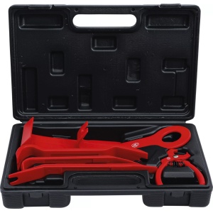 Set pentru demontat interioare, cheder, garnituri, clipsuri, fete de usi| lungime 160-200 mm , 6 piese, BGS DIY 1325