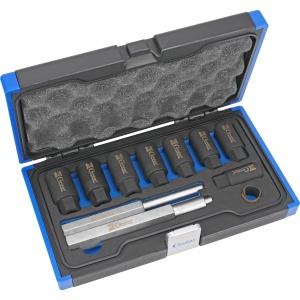 Set pentru desfacut antifurt de roti, 10 piese, Condor 2104 - Img 2