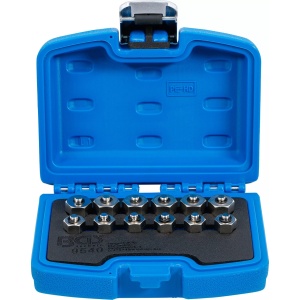 Set pentru etansarea injectoarelor inainte de testul de pierdere a presiunii | Siemens, Bosch, Denso, Delphi | 12 piese, BGS 9540 - Img 1