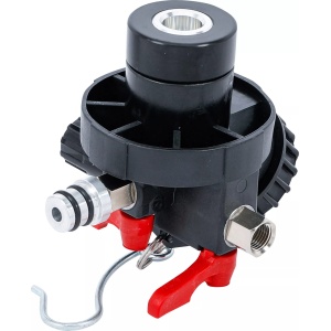 Set pentru verificare pierderi, golire, reumplere si aerisire sistem de racire, 6 piese, BGS 9502 - Img 7