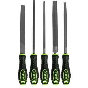 Set pile pentru lacatuserie, lungime 200 mm, 5 piese, JBM 15315