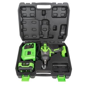 Set pistol de impact 3/4" cu acumulator, JBM 60048C - Img 1