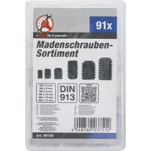 Set ştifturi filetate | 91 piese, BGS DIY 88156 - Img 2