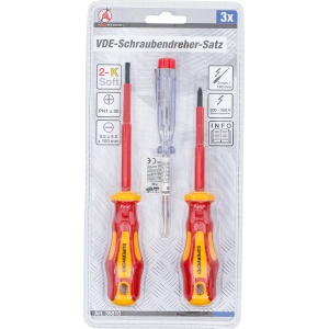 Set şurubelniţe VDE, 3 piese, BGS DIY 35810 - Img 4
