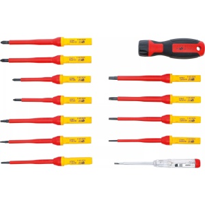 Set şurubelniţe VDE cu capete interschimbabile, 13 piese, BGS 35814 - Img 5