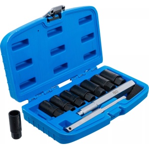 Set tubulare de impact conice pentru prezoane deterioarate si prezoane antifurt: 17, 18, 19, 20, 21, 22, 23, 24mm, BGS 8656 - Img 2