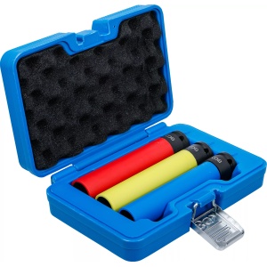 Set tubulare extralungi de impact 17, 19 si 21 mm cu protectie pentru jante din aliaj, antrenare 1/2", BGS 74567 - Img 2