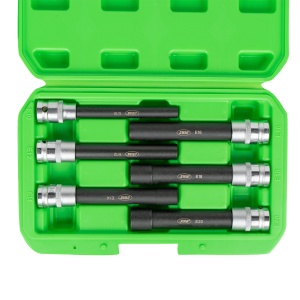 Set tubulare Profil E extra lungi E10 - E20, antrenare 1/2", 6 piese, JBM 53915 - Img 3