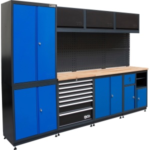 Sistem de unități de perete, Kombi, lemn, 4 module, BGS 80120