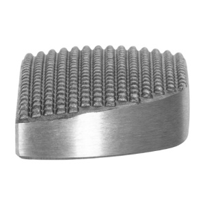 Steclu plat semirotund randalinat pentru lucrari de tinichigerie auto, greutate 1100 gr, Picard 252/40 K 2524050 - Img 5