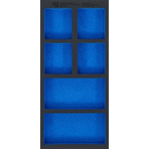 Suport organizator pentru carucior 1/3, gol: 6 compartimente aşezare, 408 x 189 x 32 mm, BGS 74361 - Img 1