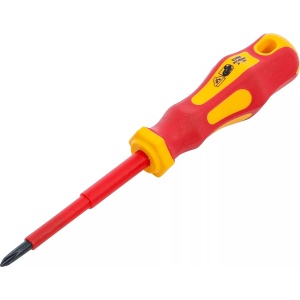 Şurubelniţa VDE cu cap in cruce PH1, lungime lama 80 mm, BGS 4926 - Img 1