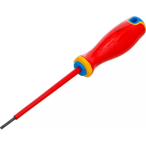 Surubelnită VDE cu vârf extra subtire cu fantă SL 3,0 mm, BGS 35853 - Img 1