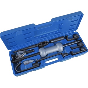 Trusa de tinichigerie cu ciocan inertial pentru reparatii auto, 11 piese, Condor 4910 - Img 2