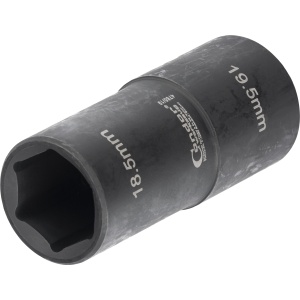 Tubulara speciala 18.5 + 19.5 mm pentru prezoane / piulite de roti, antrenare 1/2", Condor 4785-19 - Img 1
