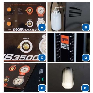 Aparat pentru curatat si inlocuit antigel, Spin WS3500, 02.021.11 - Img 3