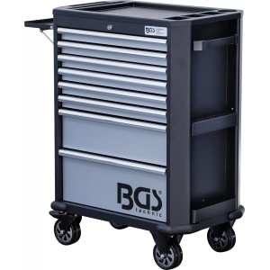 Banc de scule mobil pentru atelier, 8 sertare, 299 scule, BGS 4007 - Img 4