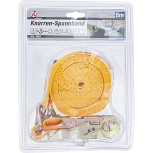Banda de tensionare cu clichet, 6 m x 38 mm, BGS DIY 3495 - Img 4