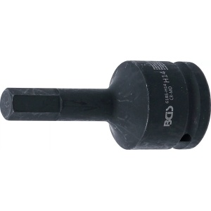 Bit de impact 14 mm, lungime 100 mm, antrenare 3/4", BGS 6185-H14 - Img 1