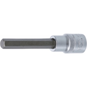 Bit Imbus 10 mm, lungime 100mm, antrenare cu tubulara 1/2", BGS 4264