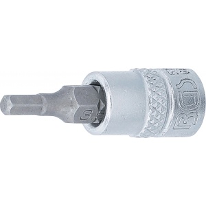 Bit Imbus 3.5mm cu tubulara 1/4" (6,3mm), BGS 5155