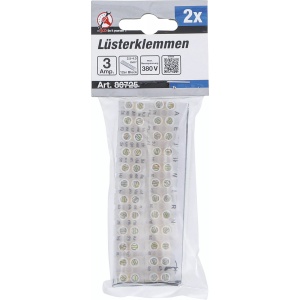 Borne lustra | 2,5 mm² | 3 Amp | 2 bucati | bloc 12 bucaţi, BGS DIY 80725 - Img 3