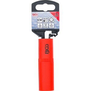 Cap cheie tubulara de impact VDE hexagon, 12,5 mm (1/2"), 16 mm, BGS 72066 - Img 3
