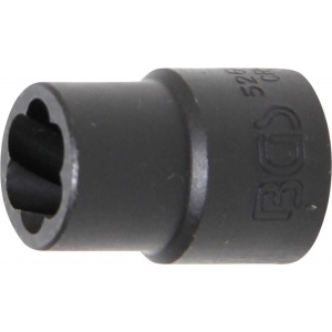 Cap cheie tubulara extractoare de suruburi, 12,5 mm (1/2") 13 mm, BGS 5266-13