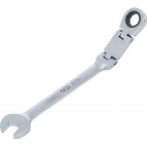 Cheie combinata cu clichet 16 mm dublu articulata, BGS 6176 - Img 1