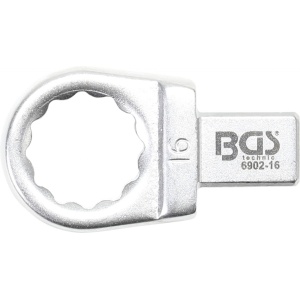 Cheie inelara detasabila 16 mm, prindere 9 x 12 mm, BGS 6902-16