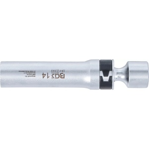 Cheie pentru bujii 14mm articulata in 12 colturi, antrenare 3/8", lungime 10 mm, BGS 2390 - Img 4