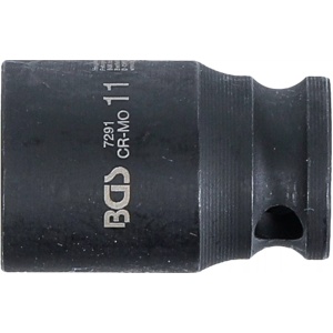 Cheie tubulară de impact, 6 colțuri, 6,3 mm (1/4"), 11 mm, B-7291 - Img 3