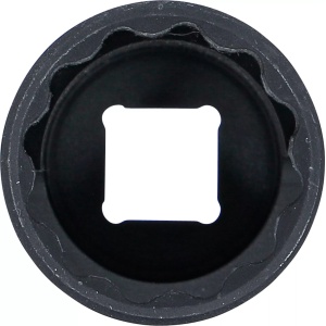 Cheie tubulara decupata pentru sonda Lambda, 27 x 78 mm, 12 colturi, antrenare 12,5mm(1/2"), BGS 1140-27 - Img 3