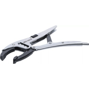 Cleşte autoblocant, reglare rapida 4 poziţii, bacuri de reazem cotite adânc, tip francez, 250 mm, BGS 7085 - Img 2