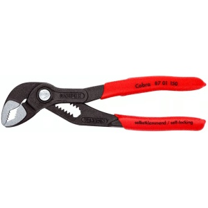 Cleste Cobra® pentru tevi si pompe de apa cu autoblocare, lungime 150 mm, Knipex 8701150 - Img 3