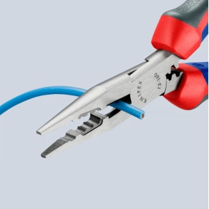 Cleste de cablaj cu manşoane multicomponent, lungime 160 mm, Knipex 1302160 - Img 2