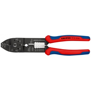 Cleste de sertizat 0,5 - 2,5 mm², manşoane multicomponent, lungime 230 mm, Knipex 9721215B - Img 3