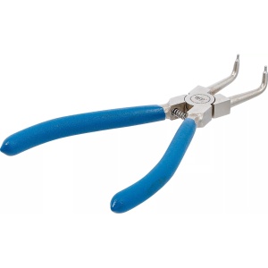 Cleşte inele de siguranţa in unghi pentru sigurante interioare, 175 mm, BGS 447-4 - Img 4