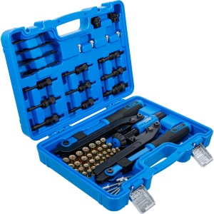 Cleste pentru pop-nituri 3.2 - 4 - 4.8 - 6 - 6.4 mm si piulite-nit standard M4, M5, M6, M8, M10 si M12, BGS 74579 - Img 4