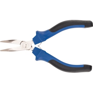 Cleste pentru telefon pentru electronist, drept, cu arc, 130 mm, Condor 1491 - Img 1