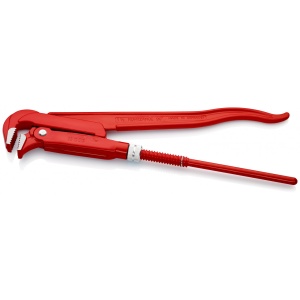 Cleste pentru tevi la 90° vopsit electrostatic in rosu, lungime 420 mm, Knipex 8310015 - Img 3